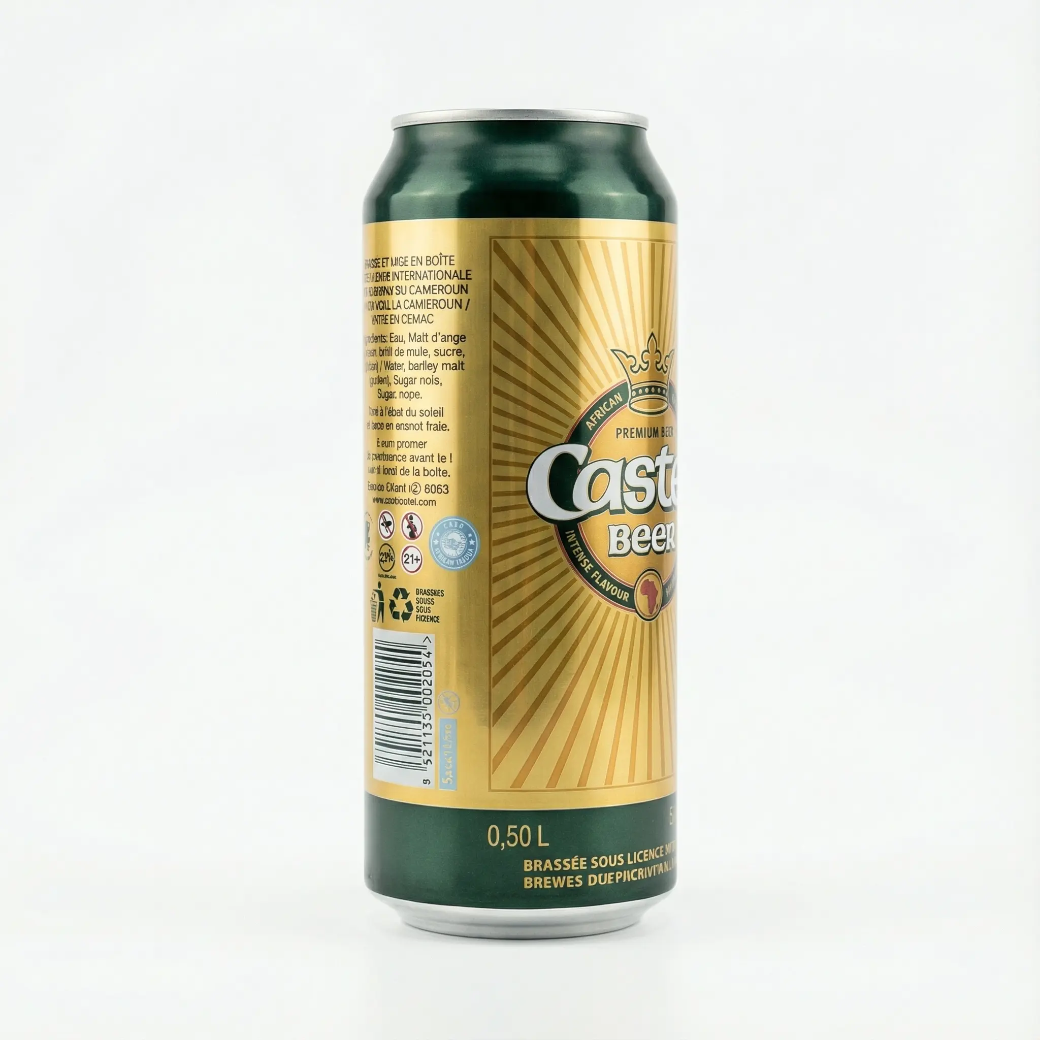 canette biere Castel 50cl pour cave a domicile